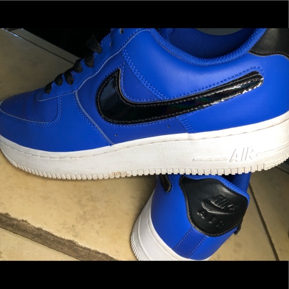 AIR FORCE 1 LOW LV8 3 RACER BLUE - Picture 4 of 6